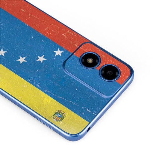Venezuela Flag Distressed Moto G Play 4G (2024) Skin